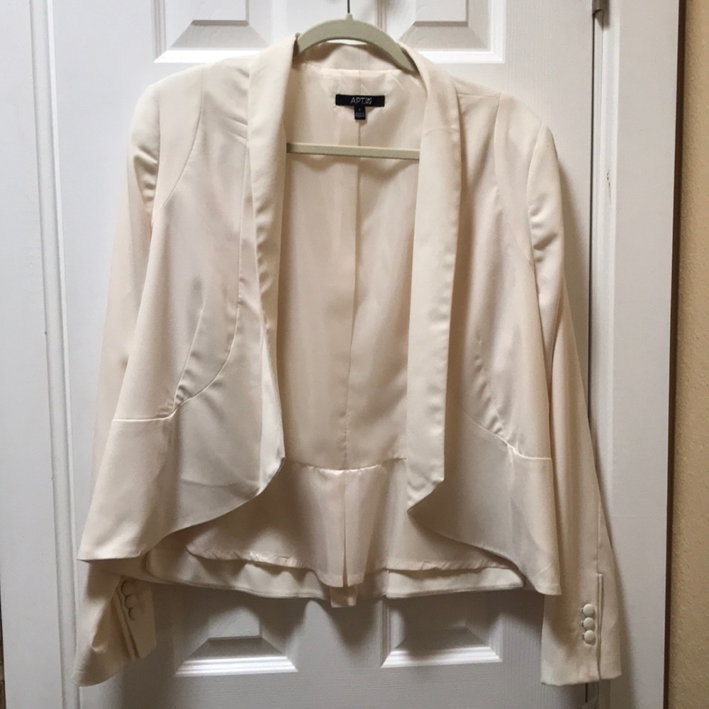 Apt. 9 Large Shawl Collar Flyaway Blazer